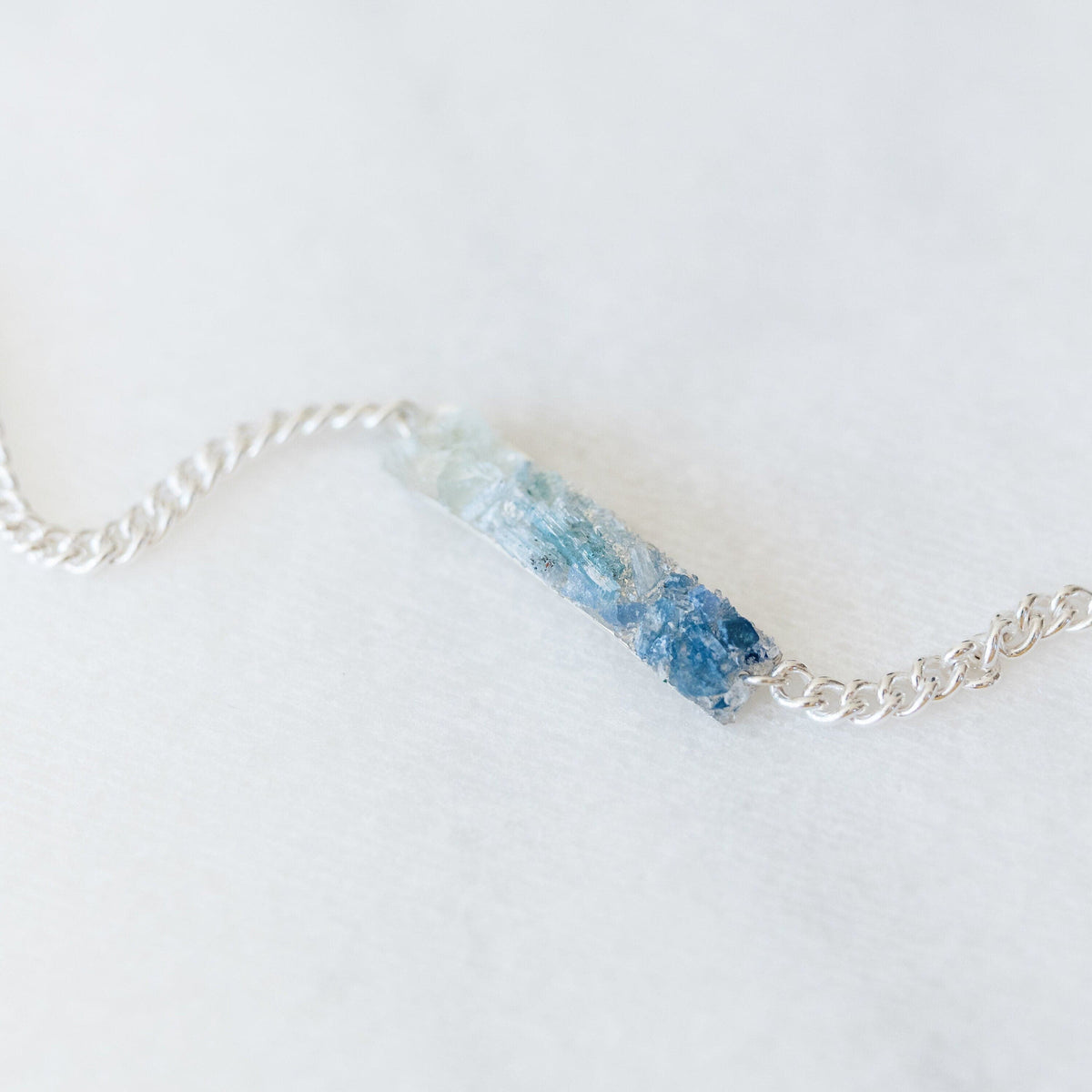 1meter Royal Blue Crystal Stone Stainless Steel Bead Chain - Temu