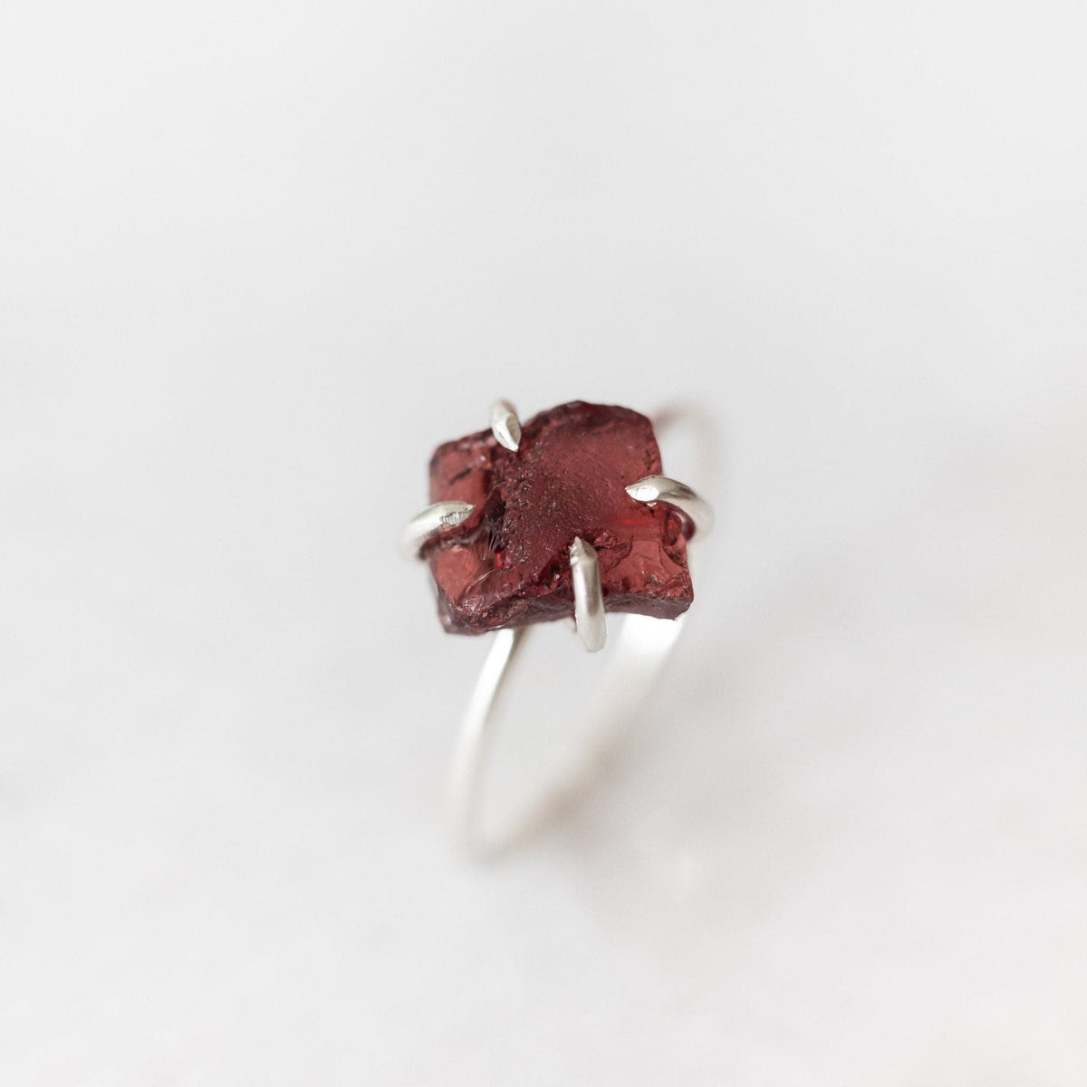 Raw deals garnet ring