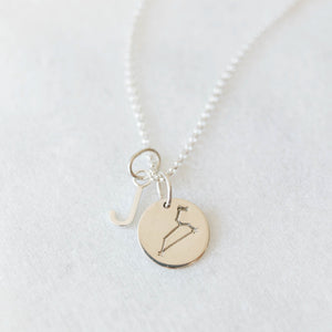 Zodiac constellation charm 