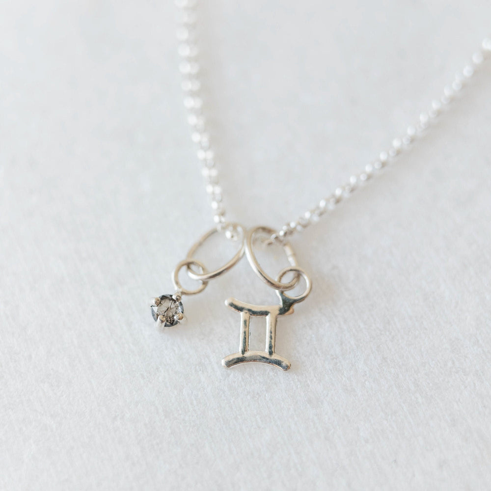 Ethical diamond charm 