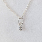 Ethical diamond charm 