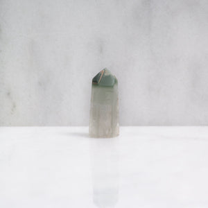 
            
                Load image into Gallery viewer, Chlorite included quartz crystal tower
            
        