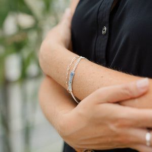 Blue ombre bracelet 