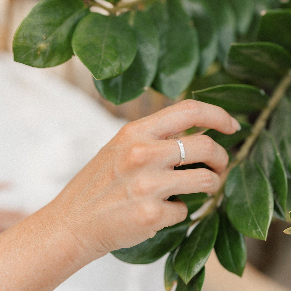 Celestial ring band 