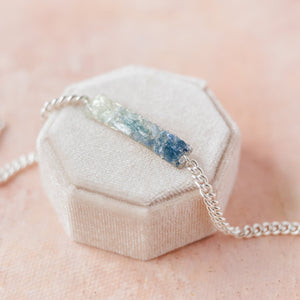 Blue ombre bracelet 
