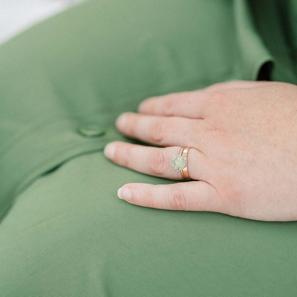 Celestial ring band 