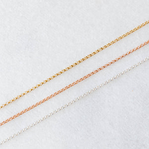 Simple chain necklace 