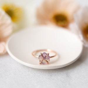 SAMPLE - Raw ametrine ring - luxe.zen