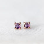 SAMPLE - Uruguayan amethyst gemstone earrings - luxe.zen